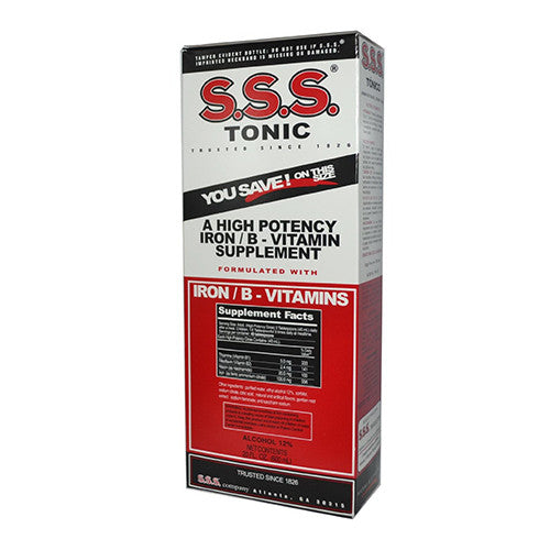 S.S.S. B-Complex Vitamin Tonic Liquid - 20 Oz